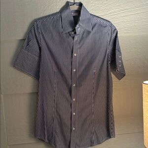 Women’s Striped Blue Shirt